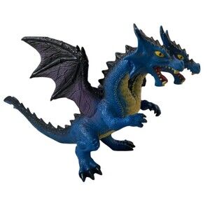 2015 Toys R Us 17" Two Headed Dragon Maidenhead Rubber 2 Head Dragon